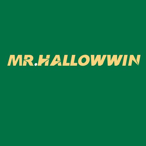 Logo da MR.HALLOWWIN